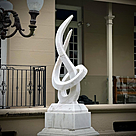 imagem do produto Escultura Lux Pietra M�rmore Branco 150cm - EMP745 Design Escultural
