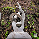 imagem do produto Escultura Lux Pietra M�rmore Branco 150cm - EMP745