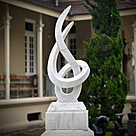 imagem do produto Escultura Lux Pietra M�rmore Branco 150cm - EMP745