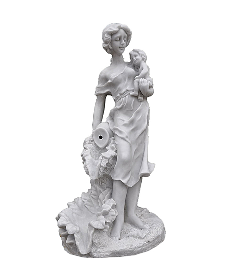 imagem de Escultura Me com Menino no Colo 45cm - EML050