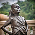 imagem do produto Escultura Menina Destemida em Bronze 130cm - EBZ701 Projetos de Paisagismo