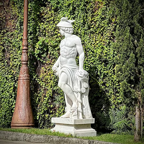 imagem de Escultura Mercúrio 175cm EMP445 Velocidade e Elegância Clássica