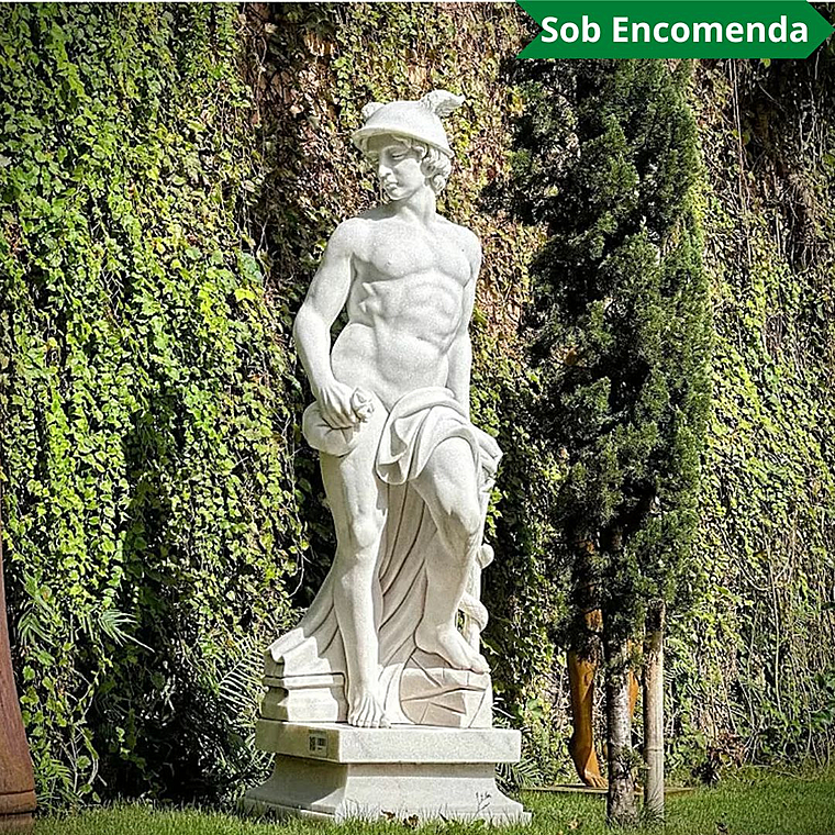 imagem do produto Escultura Merc�rio 175cm EMP445 Velocidade e Eleg�ncia Cl�ssica