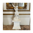 imagem do produto Escultura Netuno em M�rmore Branco 85cm - EMP613