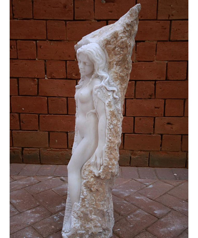 imagem do produto Escultura Ninfa em Alto Relevo 80cm - EMP284