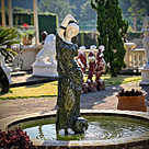 imagem do produto Escultura Ninfa Nereide II em M�rmore 160cm - FMP240 Jardins Sofisticados