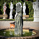 imagem do produto Escultura Ninfa Nereide II em M�rmore 160cm - FMP240 Jardins Sofisticados