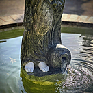 imagem do produto Escultura Ninfa Nereide II em M�rmore 160cm - FMP240 Jardins Sofisticados