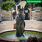 imagem do produto Escultura Ninfa Nereide III em M�rmore 160cm - FMP241 Eleg�ncia Cl�ssica para Projetos de 