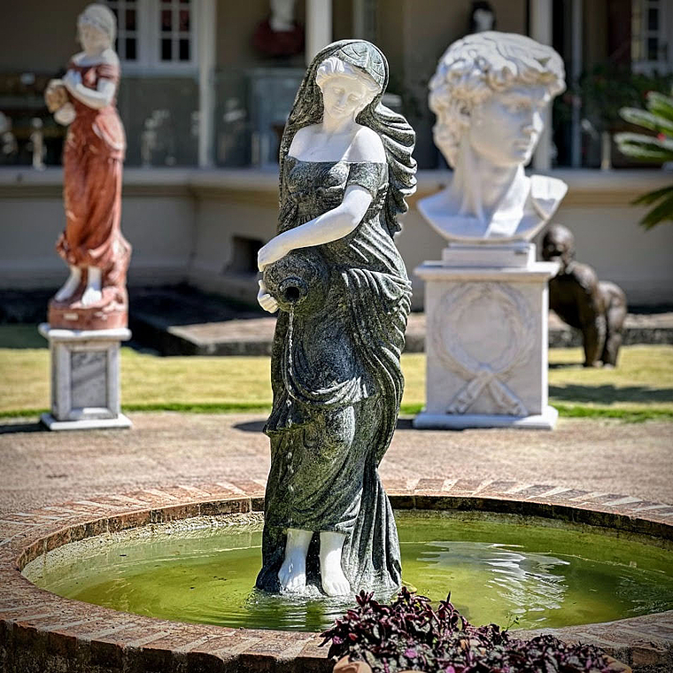 imagem do produto Escultura Ninfa Nereide IV 160cm - FMP242  Eleg�ncia e Sofistica��o
