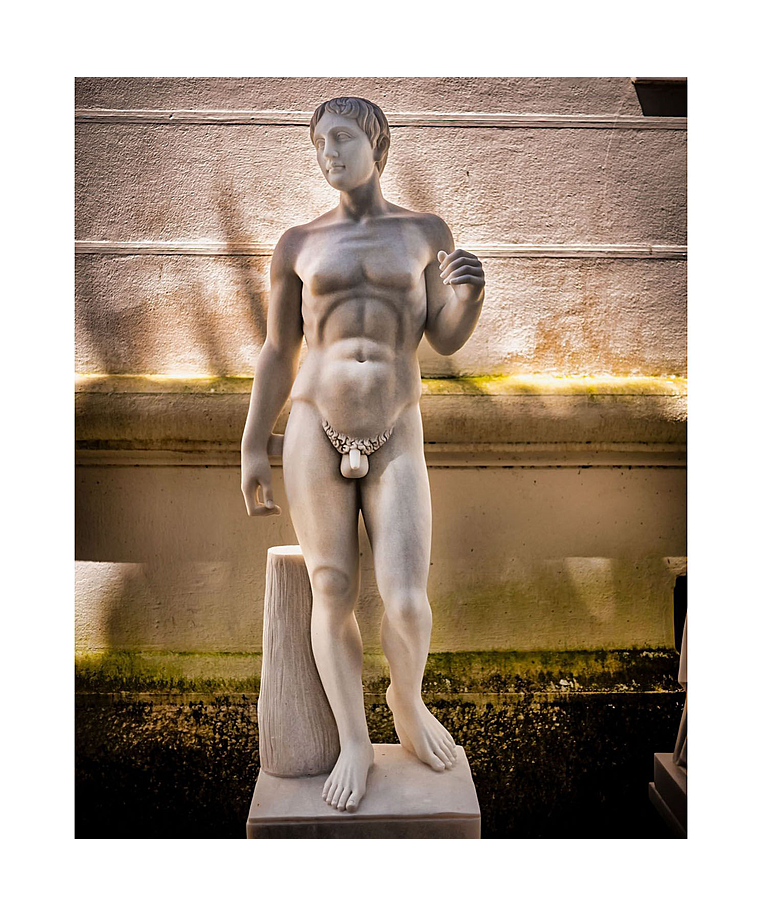 imagem do produto Escultura o Doriforo 160cm - EMP481 Cl�ssico Grego de For�a e Harmonia