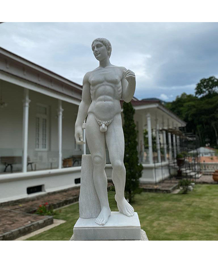imagem do produto Escultura o Doriforo 160cm - EMP481 Cl�ssico Grego de For�a e Harmonia