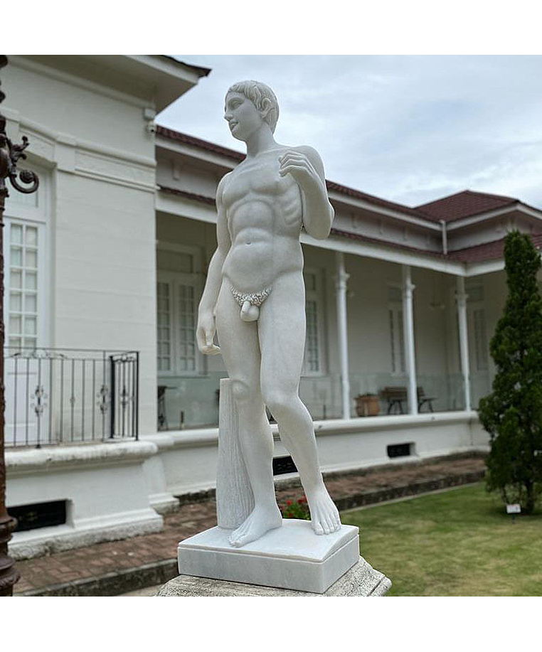 imagem do produto Escultura o Doriforo 160cm - EMP481 Cl�ssico Grego de For�a e Harmonia
