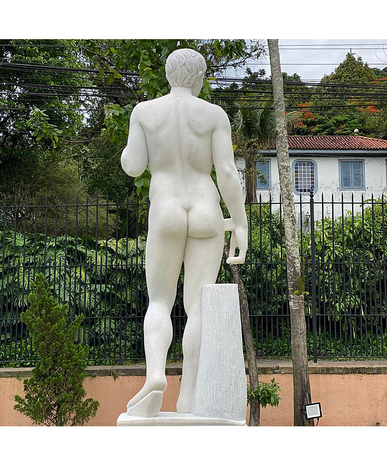 imagem do produto Escultura o Doriforo 160cm - EMP481 Cl�ssico Grego de For�a e Harmonia