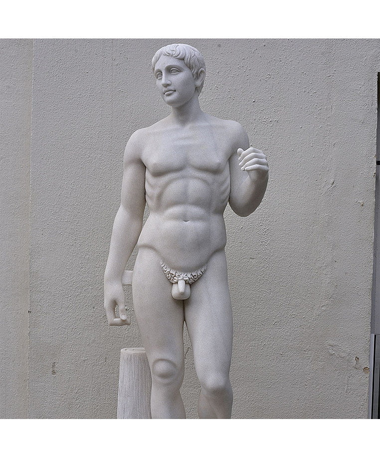 imagem do produto Escultura o Doriforo 160cm - EMP481 Cl�ssico Grego de For�a e Harmonia