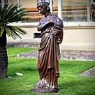 imagem do produto Escultura Outono de Ferro Fundido 175cm - EF033 Destaque no Jardim