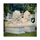 imagem do produto Escultura Par de Le�o Deitado G 100cm - EMP377