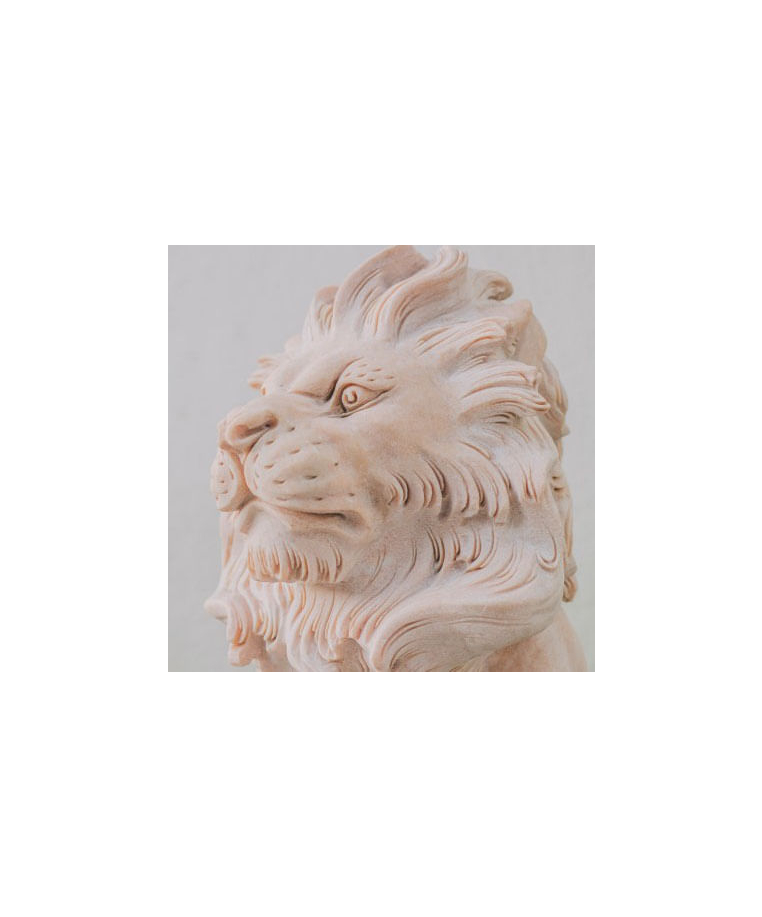 imagem do produto Escultura Par de Le�o Sentado 120cm - EMP376