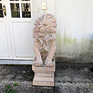 imagem do produto Escultura Par de Le�o Sentado 120cm - EMP376