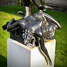 imagem do produto Escultura Perseu com Cabe�a de Medusa 258cm - EBZ581 Obra Impressionante