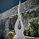 imagem do produto Escultura Ponta da Eternidade M�rmore Branco 150cm - EMP741