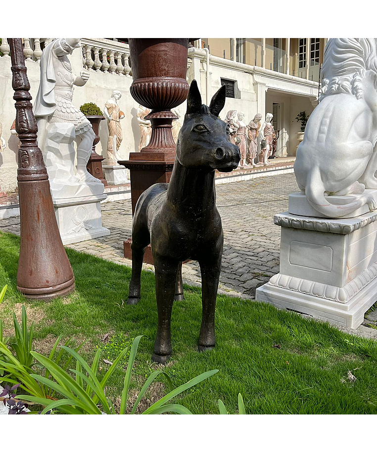 imagem do produto Escultura Potro de Bronze 120cm - VRBZ331