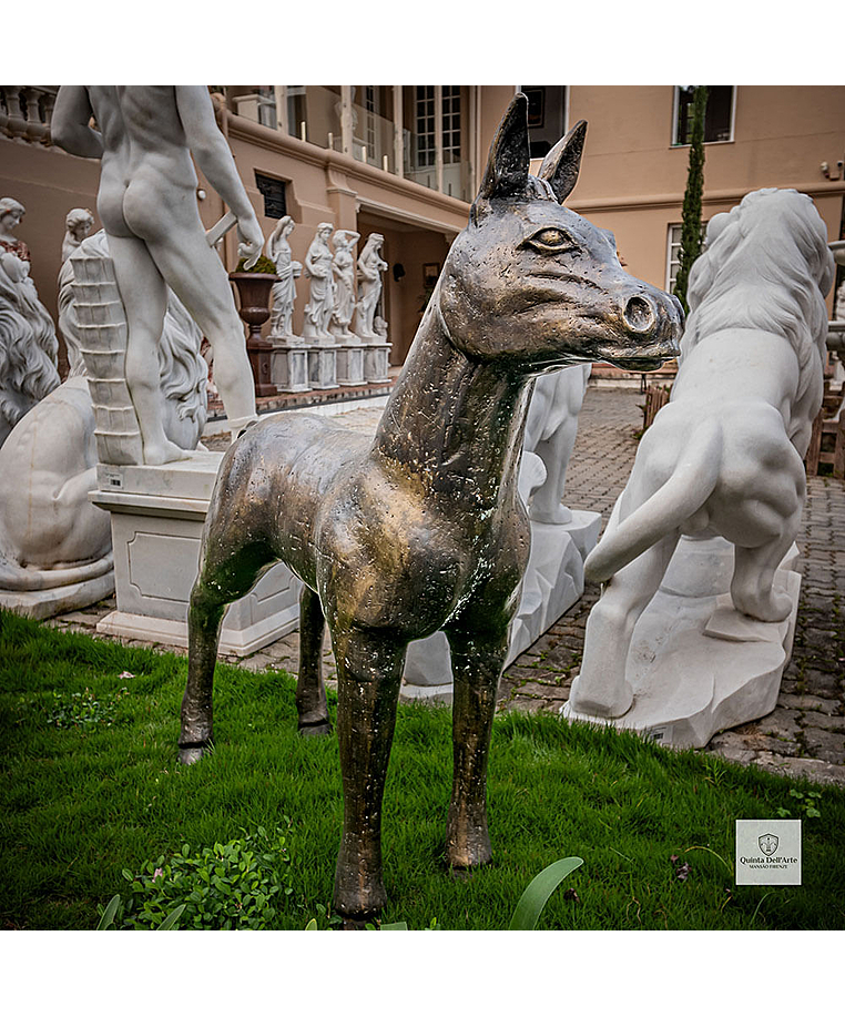 imagem do produto Escultura Potro de Bronze 120cm - VRBZ331
