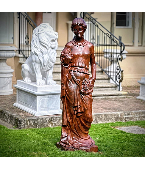 imagem de Escultura Primavera de Ferro Fundido 170cm - EF385