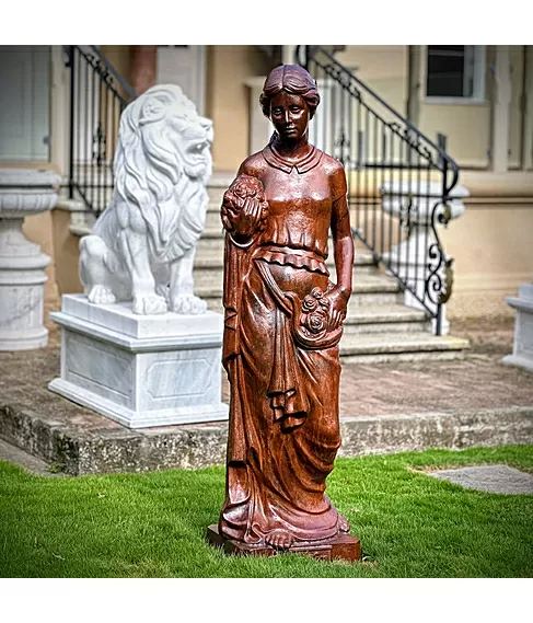 imagem de Escultura Primavera de Ferro Fundido 170cm - EF385