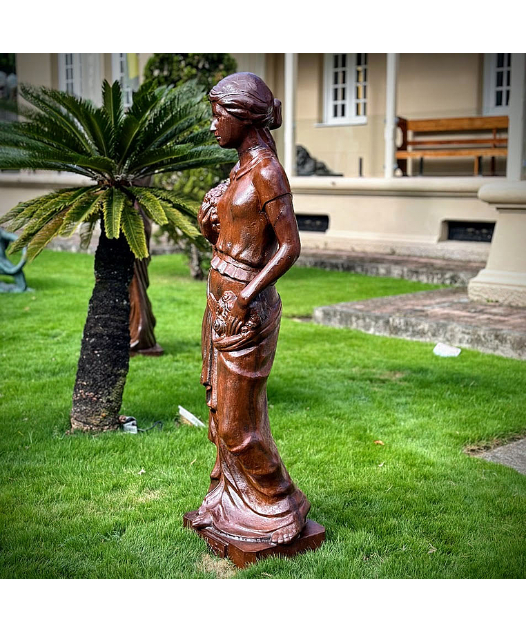imagem do produto Escultura Primavera de Ferro Fundido 170cm - EF385 Eleg�ncia Cl�ssica