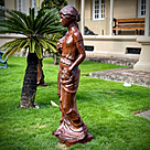 imagem do produto Escultura Primavera de Ferro Fundido 170cm - EF385 Eleg�ncia Cl�ssica