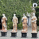imagem do produto Escultura Quatro Esta��es do Ano Rosa 160cm - EMP426 Destaque Escultural para Jardim