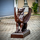 imagem do produto Escultura Quimera em Ferro Fundido 95cm EF410 Misticismo e Impon�ncia