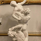 imagem do produto Escultura Rapto de Sabina em M�rmore 120cm EMP486 Arte Cl�ssica Monumental