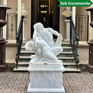 imagem do produto Escultura S�tiro e Ninfa 155cm - EMP580 Obra Art�stica