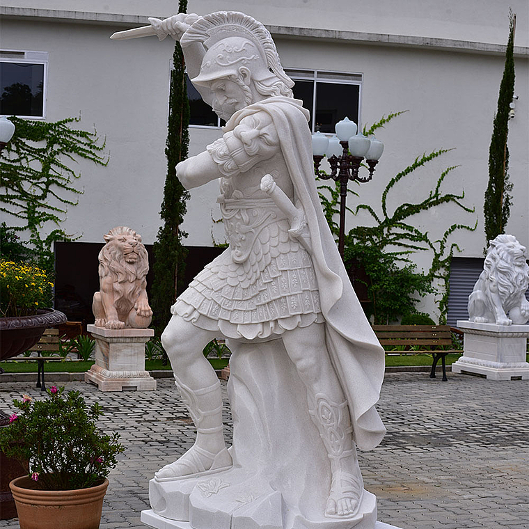 imagem do produto Escultura Soldado Romano 250cm  - EMP500 Grandeza Cl�ssica