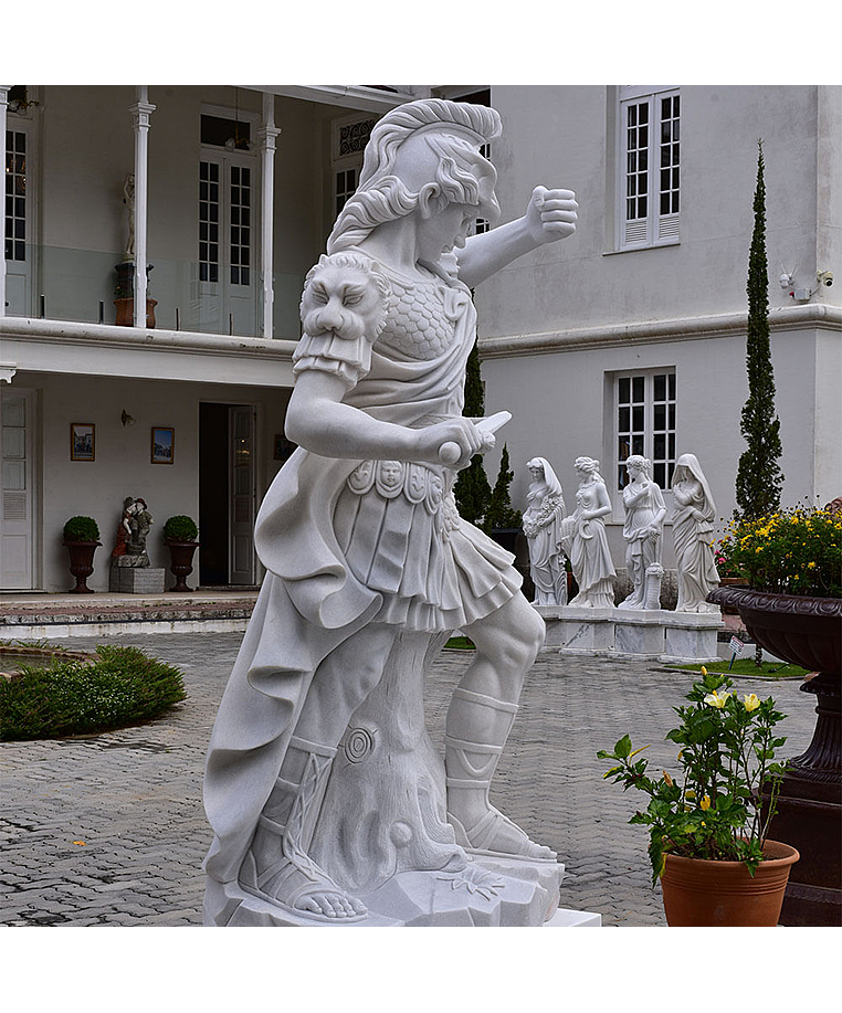 imagem do produto Escultura Soldado Romano B 250cm - EMP499 For�a e Presen�a Cl�ssica