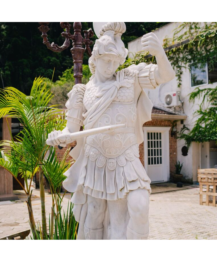 imagem do produto Escultura Soldado Romano B 250cm - EMP499 For�a e Presen�a Cl�ssica
