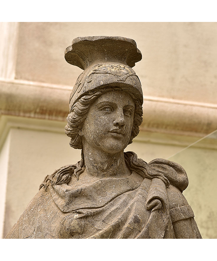 imagem do produto Escultura Soldado Romano com Escudo 230cm EMP427 For�a e Honra Imperial