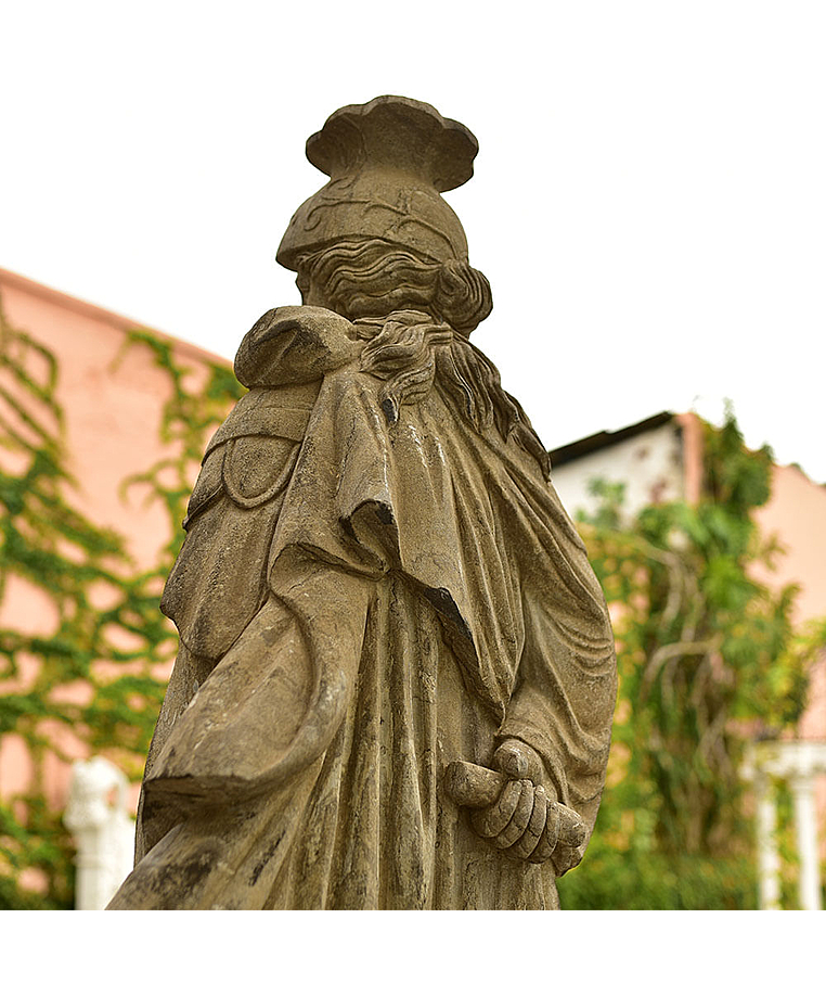 imagem do produto Escultura Soldado Romano com Escudo 230cm EMP427 For�a e Honra Imperial