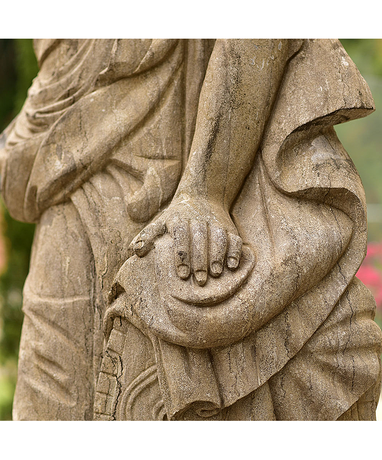 imagem do produto Escultura Soldado Romano com Escudo 230cm EMP427 For�a e Honra Imperial