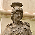 imagem do produto Escultura Soldado Romano com Escudo 230cm EMP427 For�a e Honra Imperial