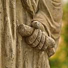 imagem do produto Escultura Soldado Romano com Escudo 230cm - EMP427