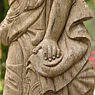 imagem do produto Escultura Soldado Romano com Escudo 230cm - EMP427