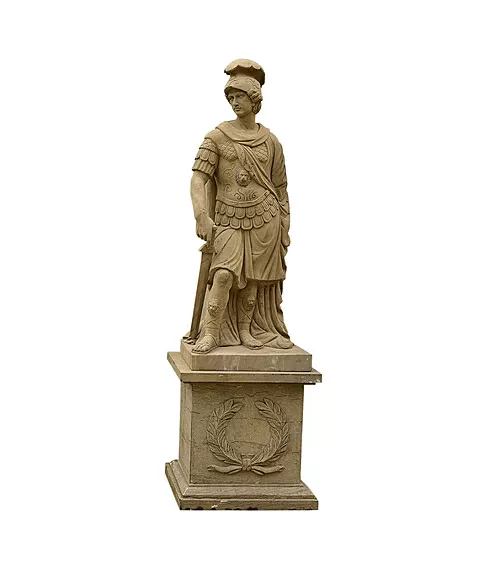 imagem de Escultura Soldado Romano com Espada 230cm EMP511 Poder e Imponência Clássica