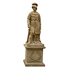 imagem do produto Escultura Soldado Romano com Espada 230cm EMP511 Poder e Impon�ncia Cl�ssica