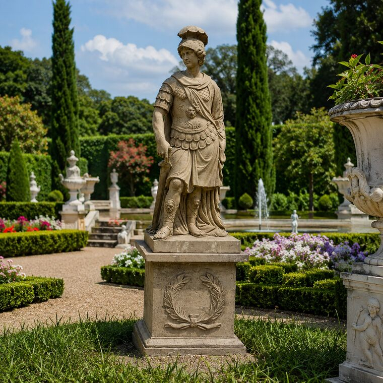 imagem do produto Escultura Soldado Romano com Espada 230cm EMP511 Poder e Impon�ncia Cl�ssica