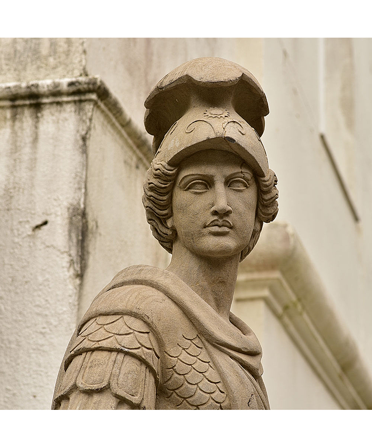 imagem do produto Escultura Soldado Romano com Espada 230cm - EMP511