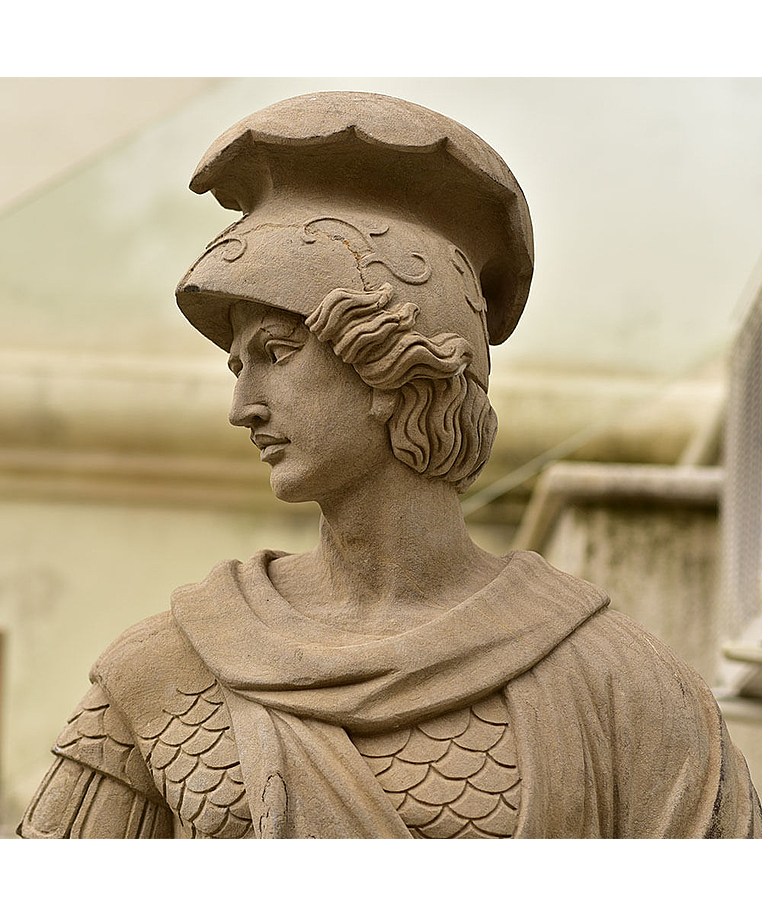 imagem do produto Escultura Soldado Romano com Espada 230cm - EMP511