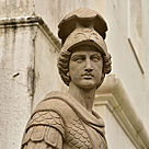 imagem do produto Escultura Soldado Romano com Espada 230cm - EMP511